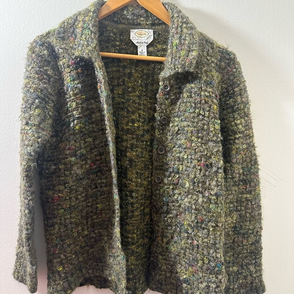 Talbots petite small Italy made cottage core sweater - Picture 13 of 17